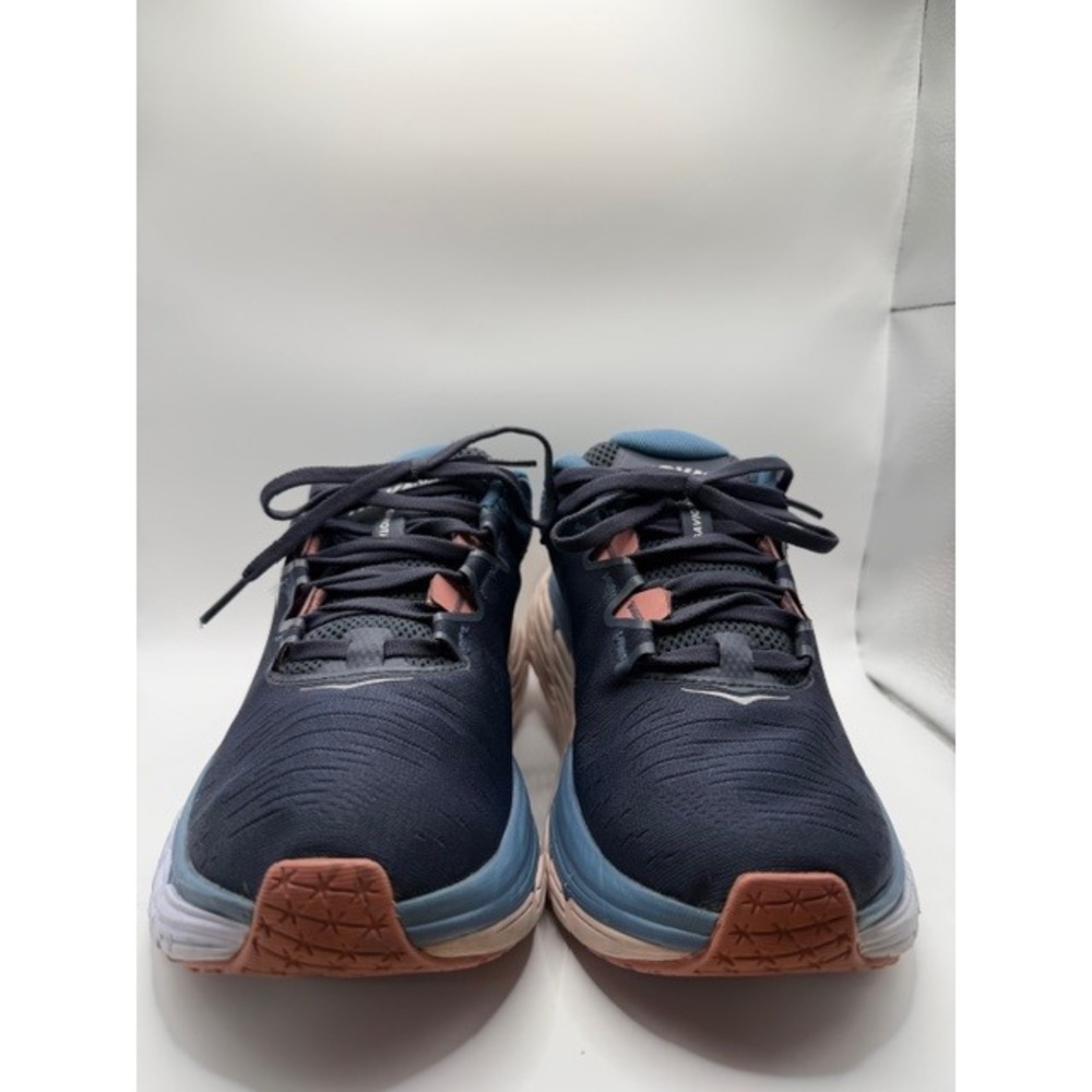 Hoka One One Gaviota 3 Women's Size 8 Wide (D) Ombre Blue Rosette Shoes 1113523 - Picture 10 of 10